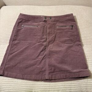 Mossimo Supply Co. Mauve Corduroy Skirt